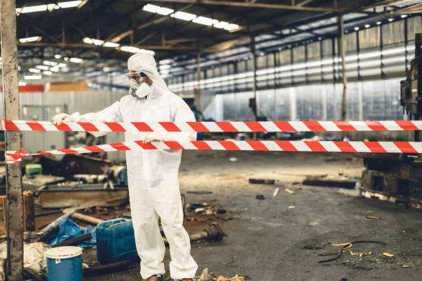 Professional Odor Removal technician working in Kendalia, TX